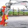 Mini-Excavator Post Driver