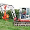 Mini-Excavator Post Driver